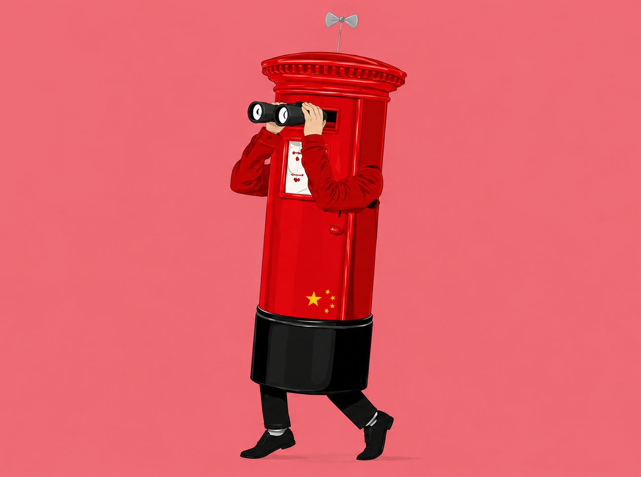Chinese Police Station by Tracy Worrall